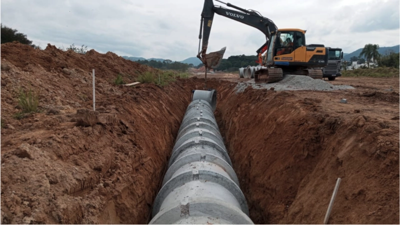 Drenagem urbana e sistemas de águas pluviais para obras de infraestrutura - MAQUIPAV